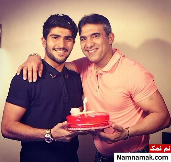 احمدرضا عابدزاده و پسرش امیر