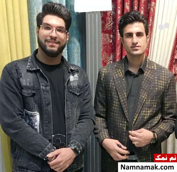 یونس بشیری در کنار محسن لرستانی