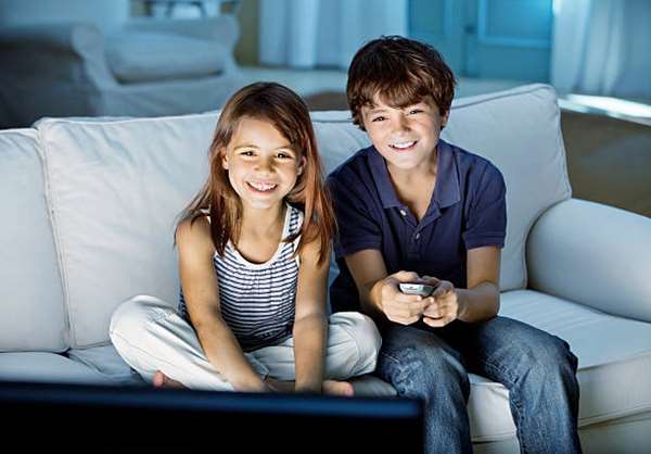 Kids Watching Tv