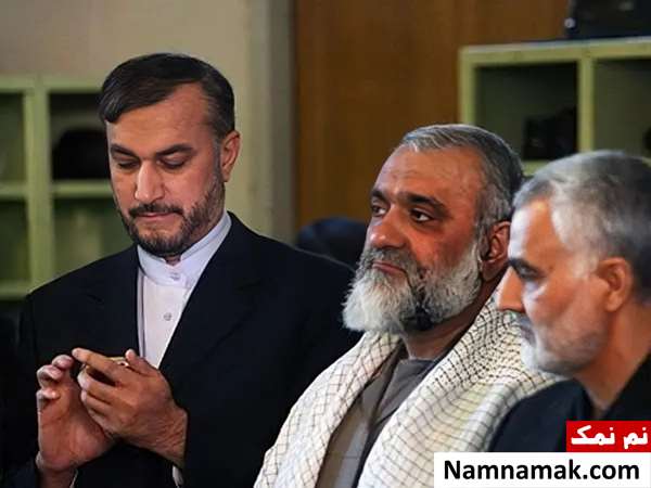 حسین امیرعبداللهیان و سردار قاسم سلیمانی