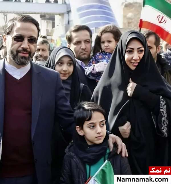 همسر و فرزندان مالک رحمتی