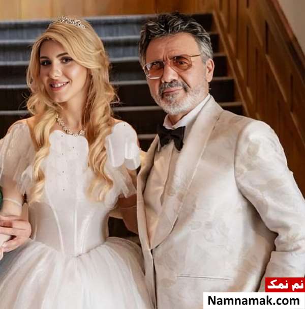 عکس معین و دخترش ستاره