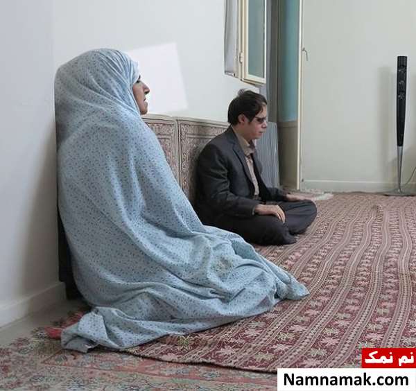 محسن رمضانی و همسرش