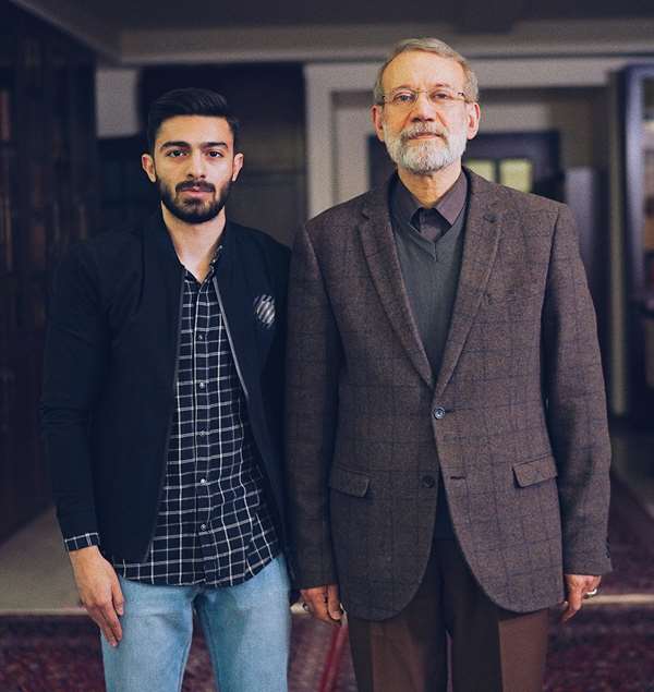 محمد عقیلی و علی لاریجانی