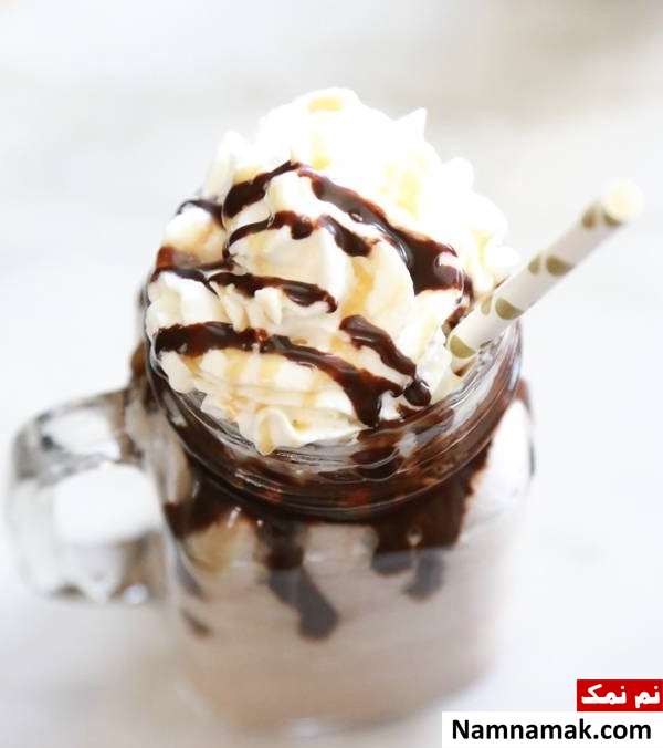 طرز تهیه یخ در بهشت شکلاتی