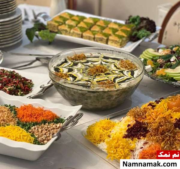 آش جو با گوشت
