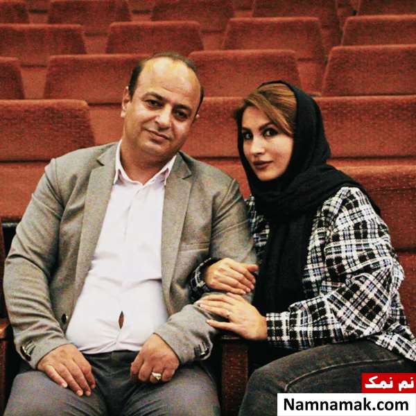 الهام محمدی و همسرش بهزاد هاشمی