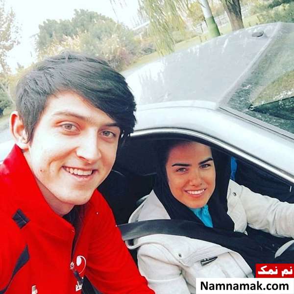 فرشته کریمی و سردار آزمون