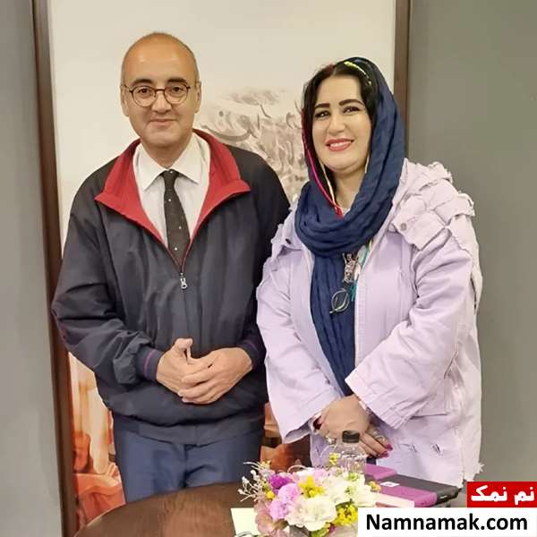 اردشیر رستمی و همسرش شهلا پیرجانی