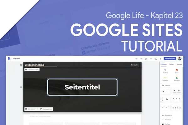 آموزش Google Sites برای طراحی وب سایت