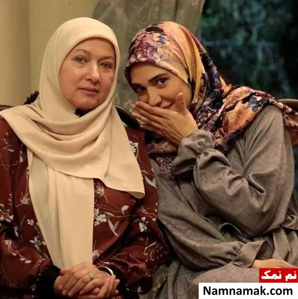 مینا وحید مینا وحید در سریال برف بی صدا می بارد