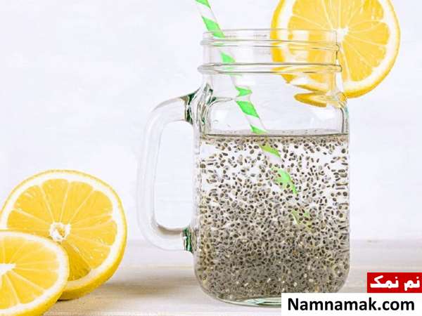 شربت تخمه شربتی با آبلیمو