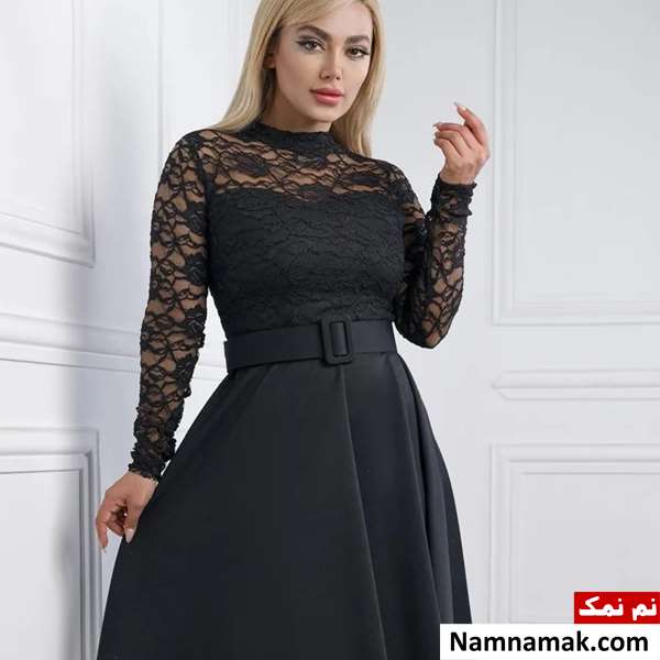 مدل لباس مجلسی کرپ و گیپور