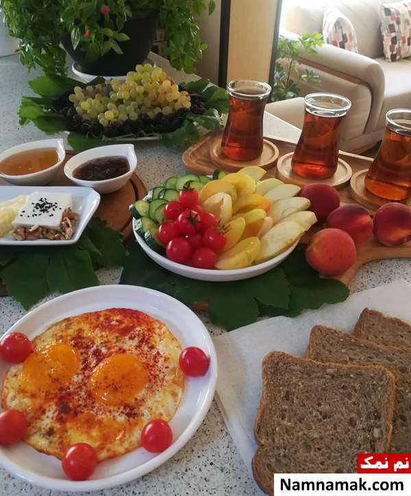 میز صبحانه ایرانی
