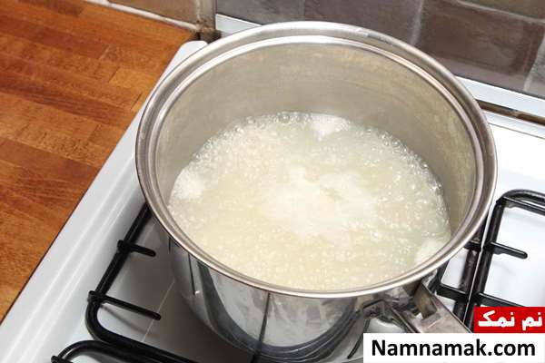 طرز تهیه و استفاده ماسک آب برنج برای چاقی صورت طرز تهیه و استفاده ماسک آب برنج برای چاقی صورت