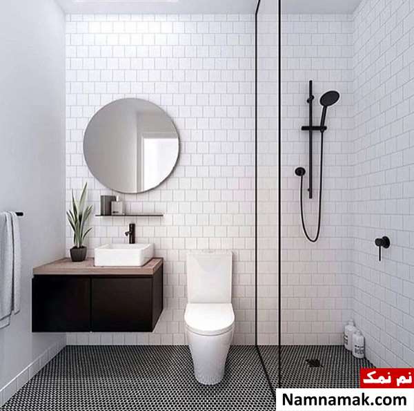 تزیین دستشویی کوچک