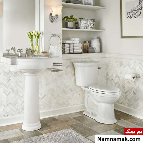 تزیین دستشویی کوچک