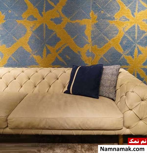 مبل چرم و پارچه