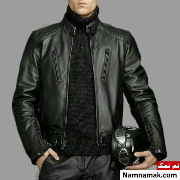 کت چرم مردانه