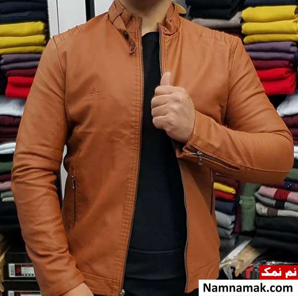 کت چرم مردانه