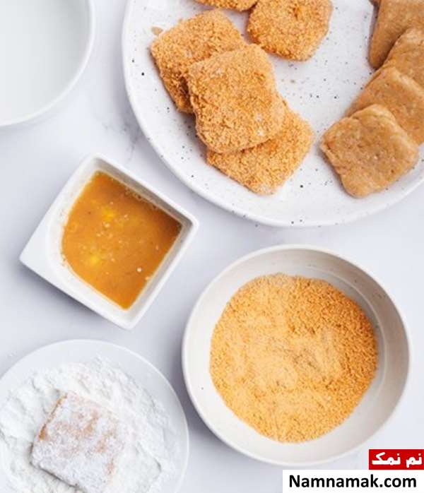 ناگت مرغ خانگی