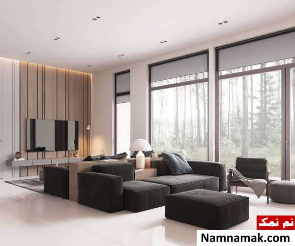 طراحی پذیرایی مینیمال 