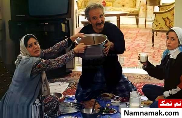 اسماعیل پوررضا و نگار جواهریان در فیلم خوابگاه دختران