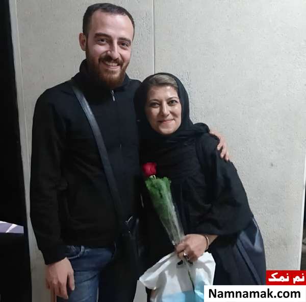 رویا افشار و پسرش