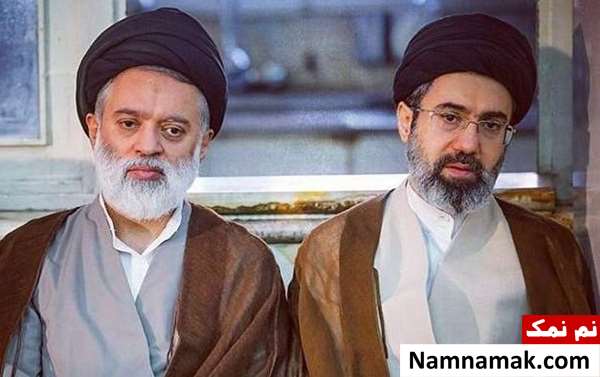 مجتبی خامنه ای و برادرش مصطفی