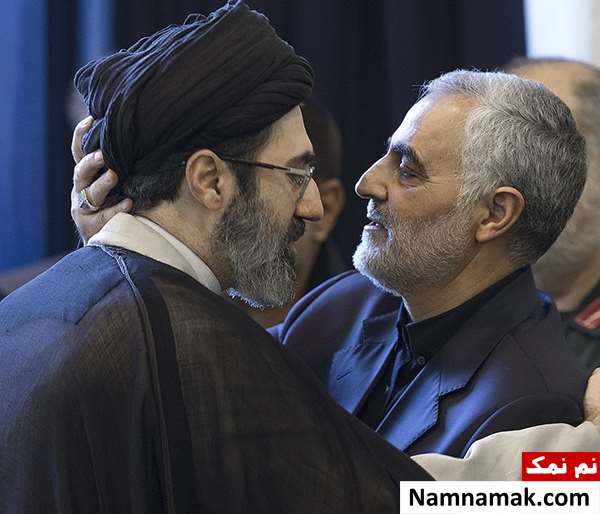 مجتبی خامنه ای و شهید قاسم سلیمانی