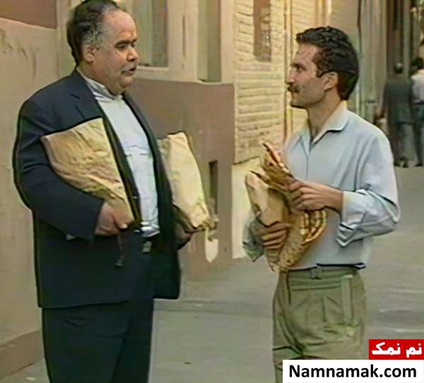 اسماعیل پوررضا و اکبر عبدی در سریال در خانه