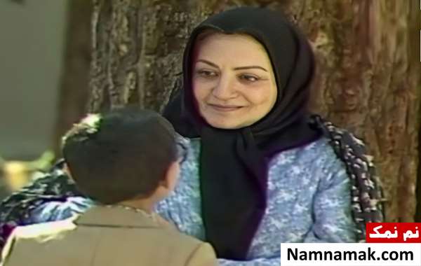 شهلا ریاحی بازیگر نقش عزیز خانم در سریال در خانه