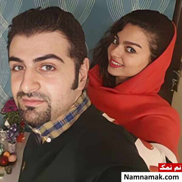نوشاد عالمیان و همسرش