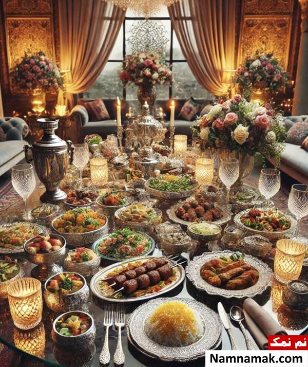 آشپز غذاهای لاکچری ایرانی