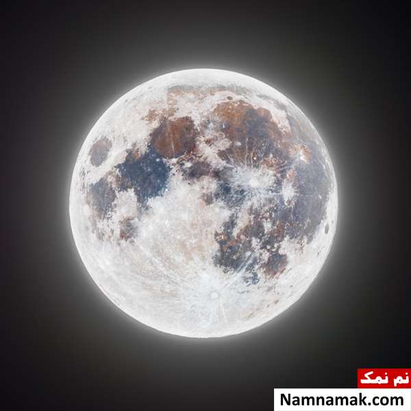 عکس ماه کامل و ابرماه با کیفیت بالا