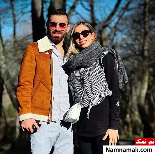 فروغ مالکی و همسرش سعید احمدعباسی
