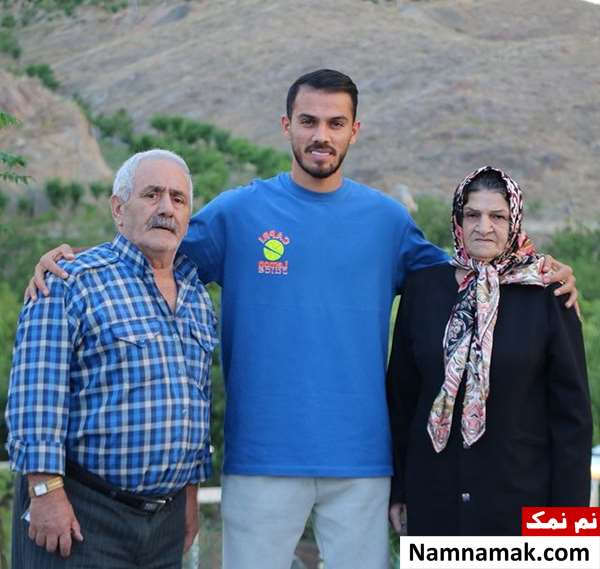 ابوالفضل جلالی و پدریزگ و مادربزرگش