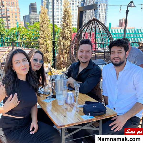 مریم رحمتی و همسرش