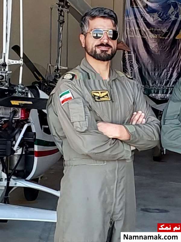 زندگینامه خلبان شهید حامد جندقی و همسر و فرزندانش شهید حامد جندقی