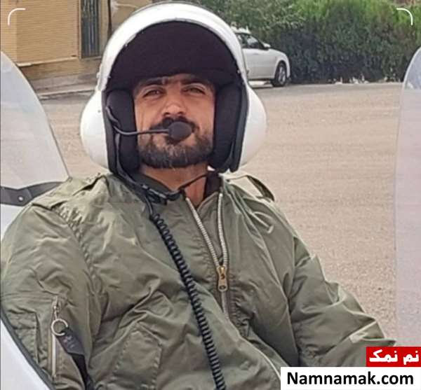 زندگینامه خلبان شهید حامد جندقی و همسر و فرزندانش شهید حامد جندقی