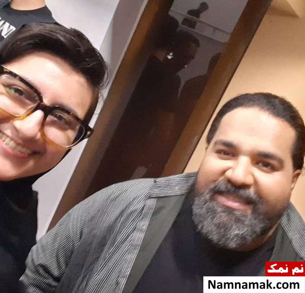 نیلوفر منصوری و ضا صادقی