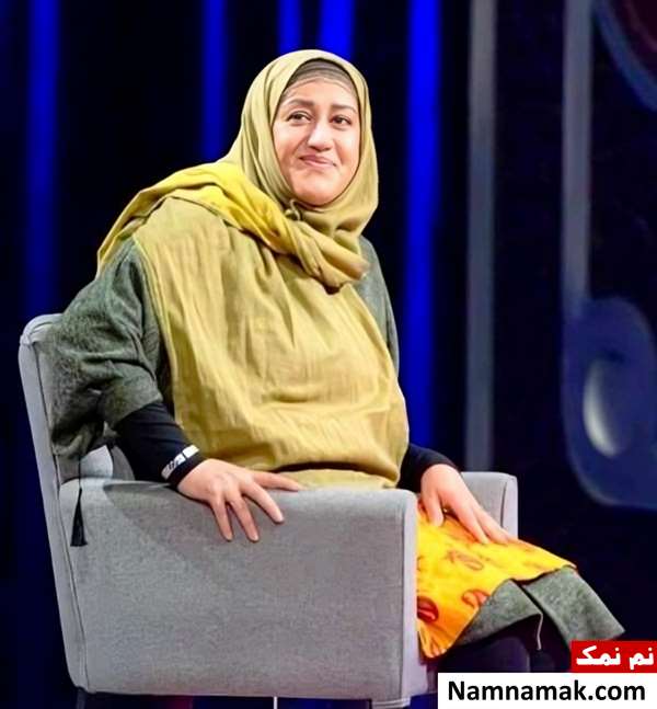 زندگینامه فاطمه هاشمی بازیگر و همسرش فاطمه هاشمی در برنامه چهل تیکه