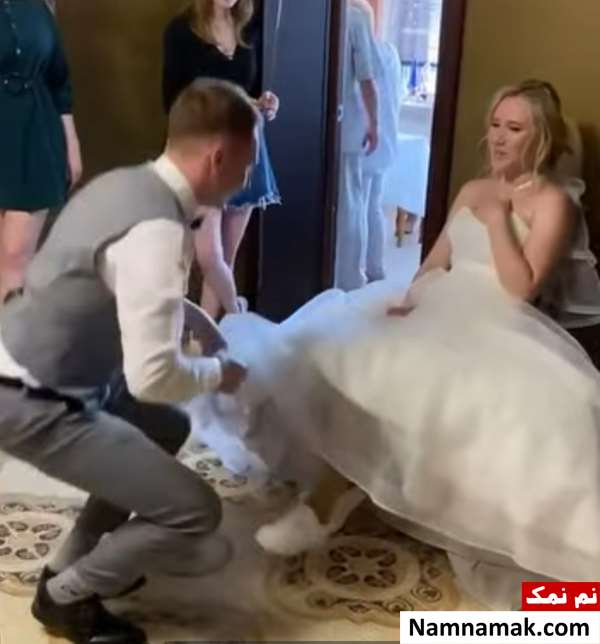 رسم درآوردن شورت عروس