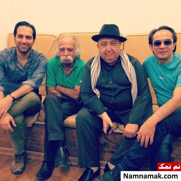 زندگینامه احسان بیرقدار و همسرش احسان بیرقدار و بهمن فرمان آرا