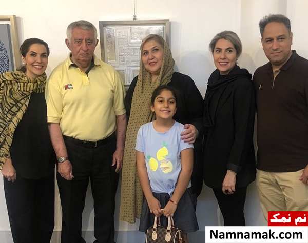 زندگینامه مهدی مناجاتی و همسرش مهدی مناجاتی و دخترانش گلنار مناجاتی و ارغوان مناجاتی