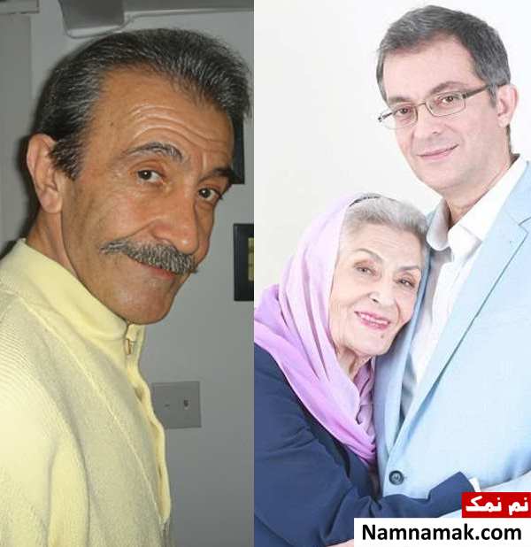 زندگینامه ایرج رزمجو و همسرش ایرج رزمجو و همسرش ژاله علو و پسرش شاهرخ