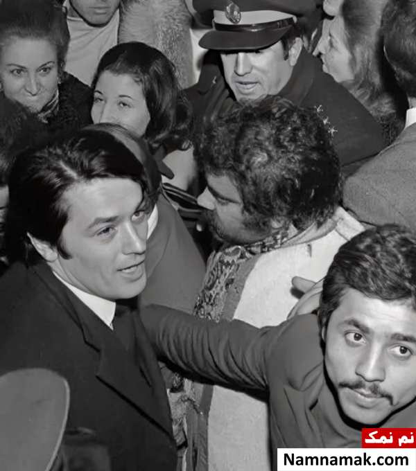 زندگینامه خسرو خسروشاهی صداپیشه و همسرش آلن دلون در ایران
