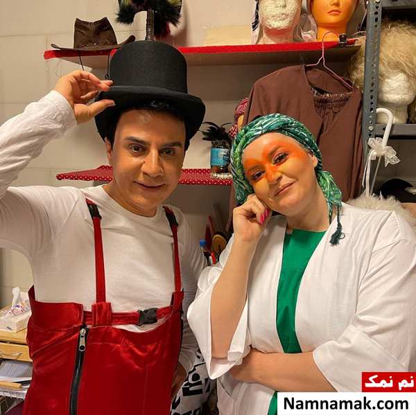 وزن نعیمه نظام دوست چند کیلو است؟ نعیمه نظام دوست و داریوش فرضیایی