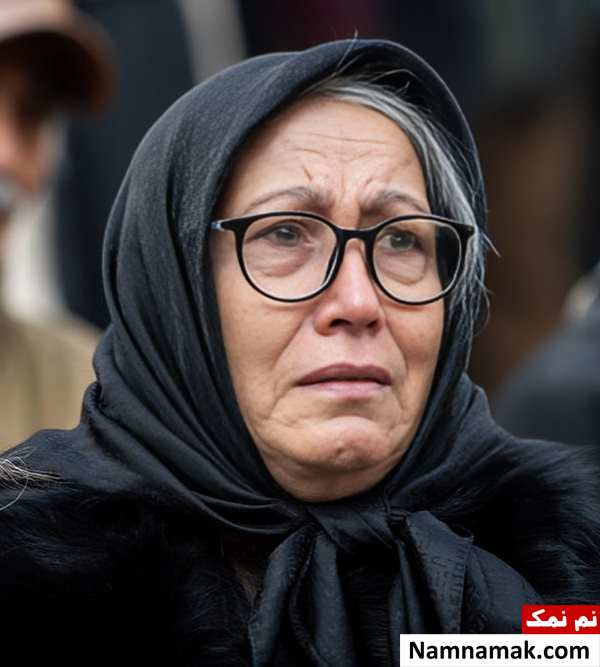 بازیگران و هنرمندان در مراسم خاکسپاری ژاله علو