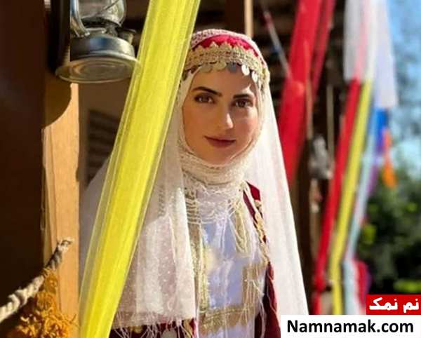 نازنین رضوانی بازیگر نقش بهاره در سریال سوجان